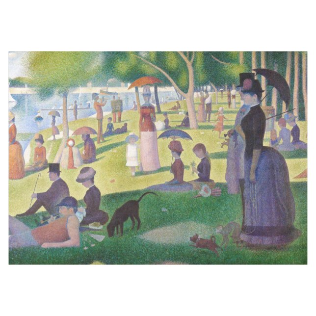 Toalha De Mesa Georges Seurat - Domingo em La Grande Jatte (Frente (Horizontal))