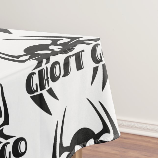 Toalha De Mesa Ghost Go Spooky Season (Posição Original)