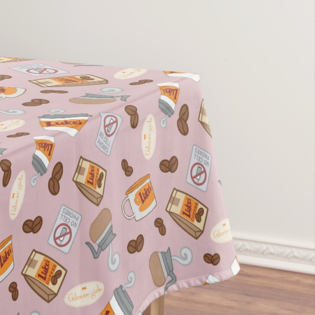 Toalha De Mesa Gilmore Girls | Padrão de café do restaurante do L (Posição Original)