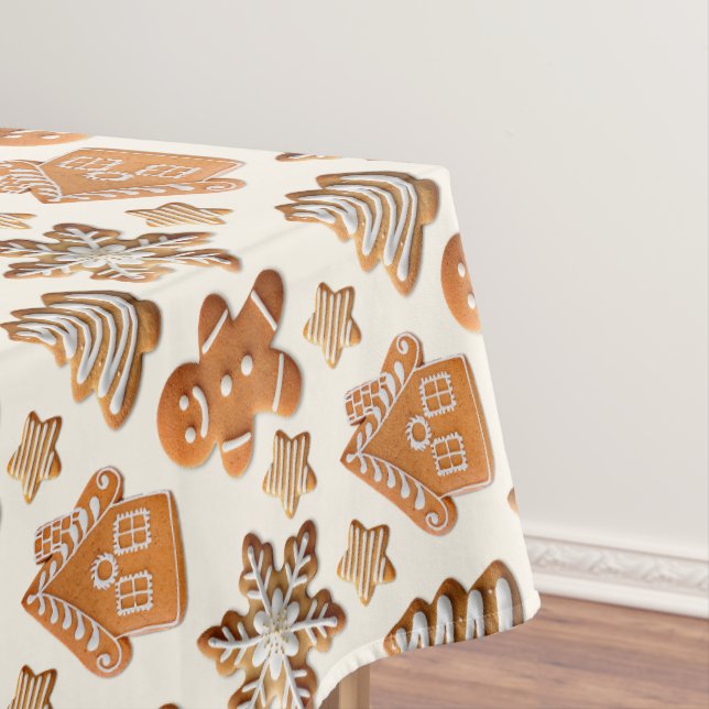 Toalha De Mesa Gingerbread (Posição Original)