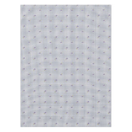 Toalha De Mesa Gingham Azul de Cinza Azul
