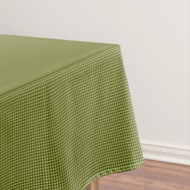 Toalha De Mesa Gingham Verde-52x70 ALGODÃO (Posição Original)