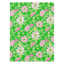 Toalha De Mesa Girassóis Florais Rosa