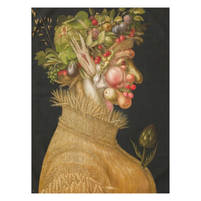 Toalha De Mesa Giuseppe Arcimboldo - Verão (Frente)