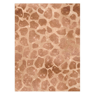 Toalha De Mesa Glamorous Dourado Sequins Glitter Giraffe