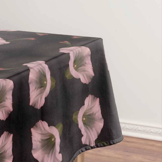 Toalha De Mesa Glória Branca Flor Fechar Abstrato (Posição Original)