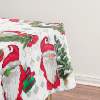 Toalha De Mesa Gnome For Christmas 
