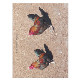Toalha De Mesa Gold Cockerel Rooster tablecloth