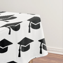 Toalha De Mesa Gorra de Graduação com Borla Preta