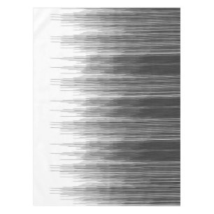 Toalha De Mesa Gotejamentos pretos e cinzentos da pintura no