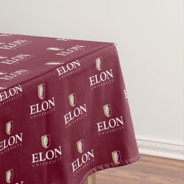 Toalha De Mesa Graduação na Universidade Elon (Posição Original)