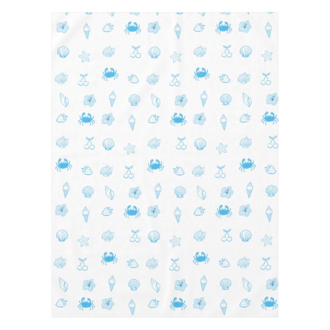 Toalha De Mesa Greek Beach Minimalist (Frente)