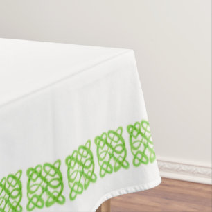 Toalha de Mesa GREEN CELTIC KNOT 60x84