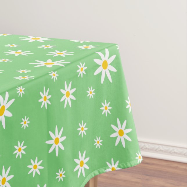 Toalha De Mesa Green Daisy Tablecloth (Posição Original)