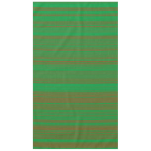 Toalha De Mesa Grey Brown Stripes Verde