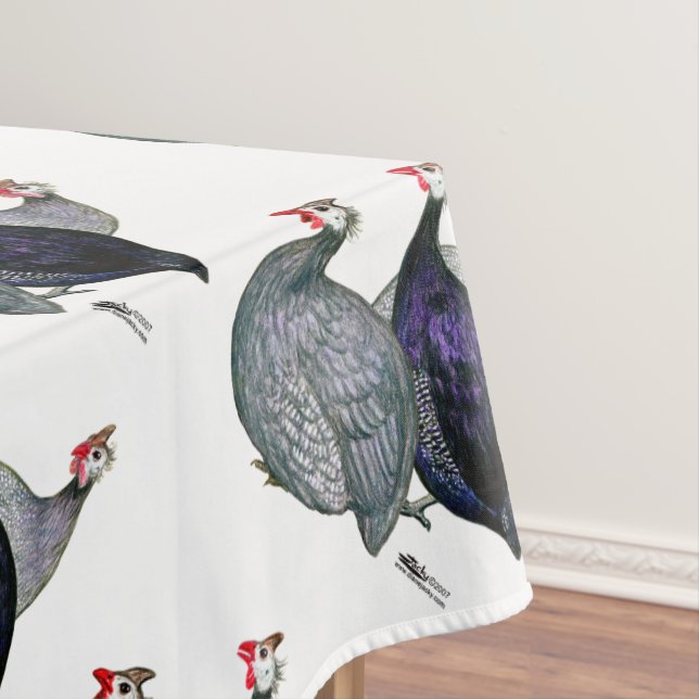 Toalha De Mesa Guineas Três (Posição Original)