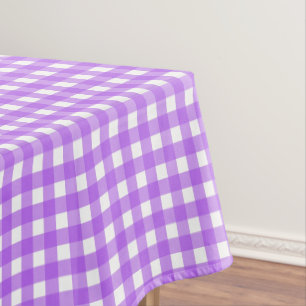 Toalha De Mesa Guingão roxo brilhante