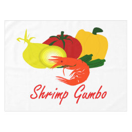 Toalha De Mesa Gumbo do camarão