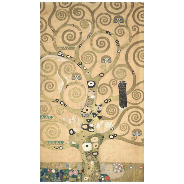 Toalha De Mesa Gustav Klimt - A árvore da vida, Stoclet Frieze (Frente)