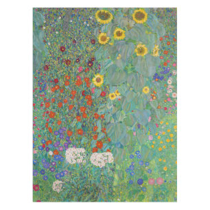 Toalha De Mesa Gustav Klimt - Jardim do País com Girassóis