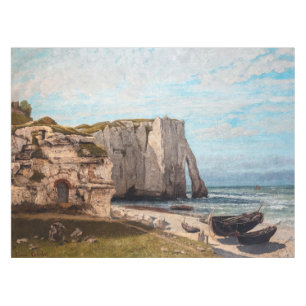 Toalha De Mesa Gustave Courbet - Clipes em Etretat após tempesta