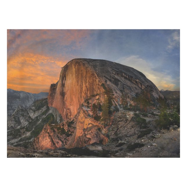 Toalha De Mesa Half Dome Sunset - Yosemite (Frente (Horizontal))
