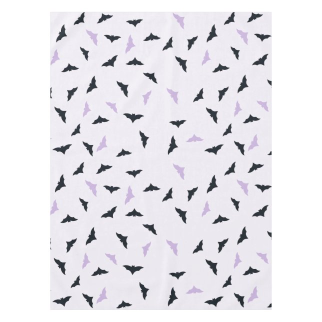 Toalha De Mesa Halloween Bats Tablecloth (Frente)