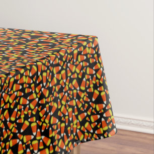 Toalha De Mesa Halloween Candy Corn Tablecloth