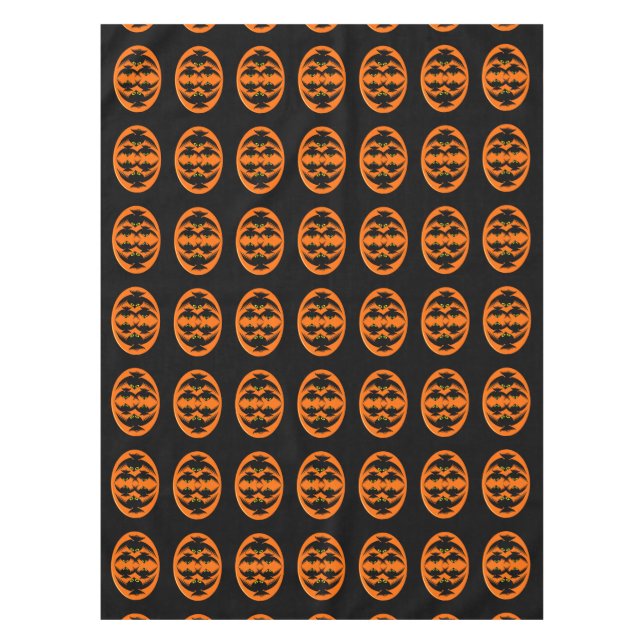 Toalha De Mesa Halloween Crows Tablecloth (Frente)