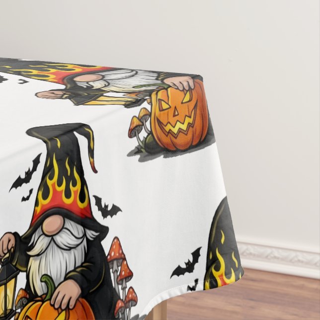 Toalha De Mesa Halloween Gnome Tablecloth (Posição Original)
