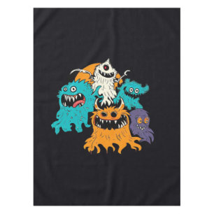 Toalha De Mesa Halloween/Monster/Outubro/Queda