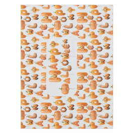 Toalha De Mesa Halloween Patttern Of Balloons