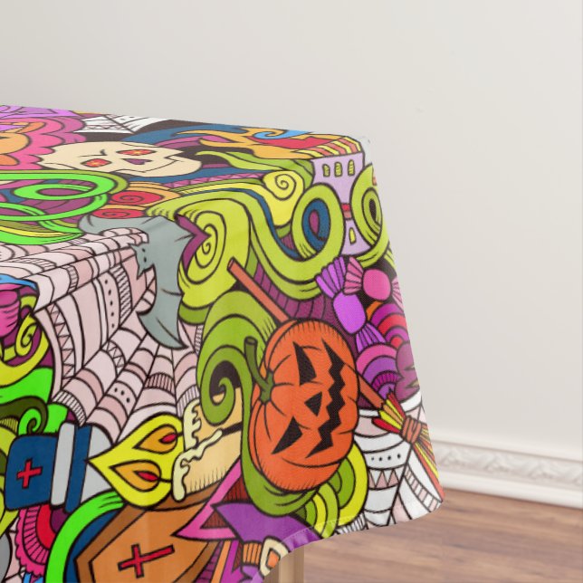 Toalha De Mesa Halloween Tablecloth, Banner, Prop. Fotográfica (Posição Original)