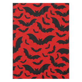 Toalha De Mesa halloween vermelho morcegos vampiros gótico