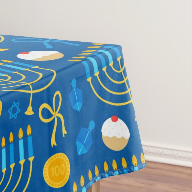 Toalha De Mesa Hanukkah Festivo (Posição Original)