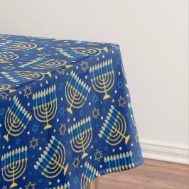 Toalha De Mesa Hanukkah Tablecloths - Menorah Art - Judaica