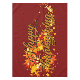 Toalha De Mesa Happy Thanksgiving