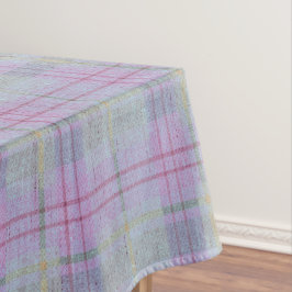 Toalha De Mesa Harmonia de Xadrez Lavanda