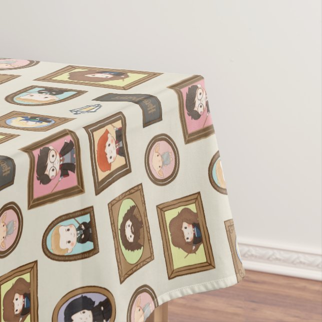 Toalha De Mesa HARRY POTTER™ Chibi Picture Frame Patterno (Posição Original)