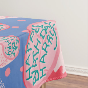 Toalha De Mesa HARRY POTTER™ Padrão de Bolo de Aniversário