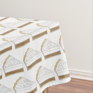 Toalha De Mesa Haupia Pie Havaiana Coconut Cream Dessert Hawaii