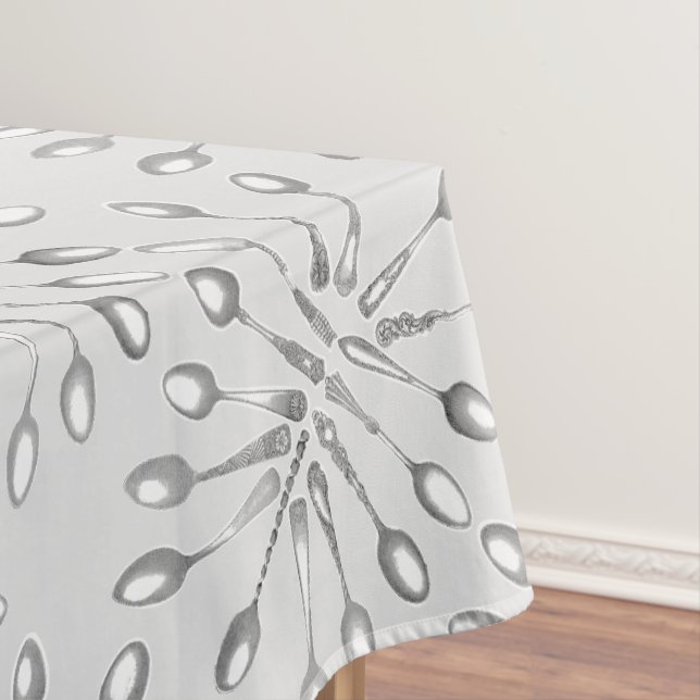 Toalha De Mesa Heritage Victorian Vintage Spoon (Posição Original)