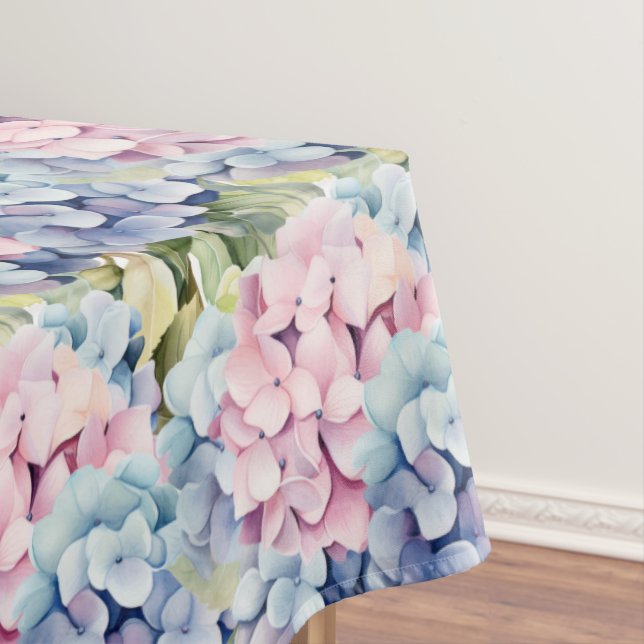 Toalha De Mesa Hídrangeas de Primavera chic (Posição Original)