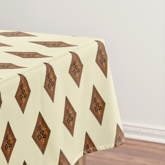 Toalha De Mesa Holiday Baking Cinnamon Sand Tart Christmas Cookie (Posição Original)