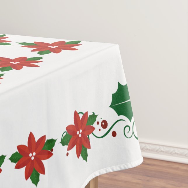 Toalha De Mesa Holly Flower Tablecloth (Posição Original)