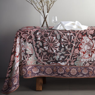 Toalha De Mesa Honeysuckle Art Nouveau Padrão Floral Morris