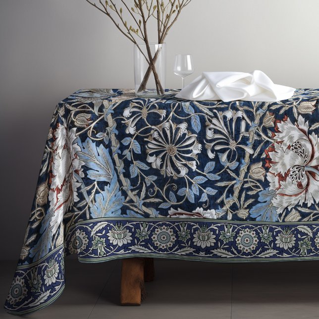 Toalha De Mesa Honeysuckle Art Nouveau Padrão Floral Morris (Criador carregado)
