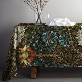 Toalha De Mesa Honeysuckle Art Nouveau Padrão Floral Morris