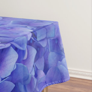 Toalha De Mesa Hydrangea Blue