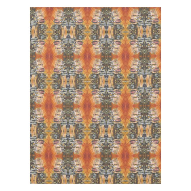 Toalha De Mesa Ideografia da luz Ouro (Frente)